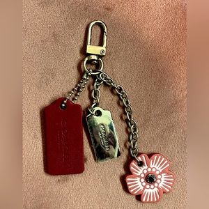 Authentic COACH KEYCHAIN OR BAG CHARM